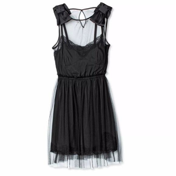 Rodarte for Target - (NWT) Tulle Slip Bow Dress - Picture 1 of 3